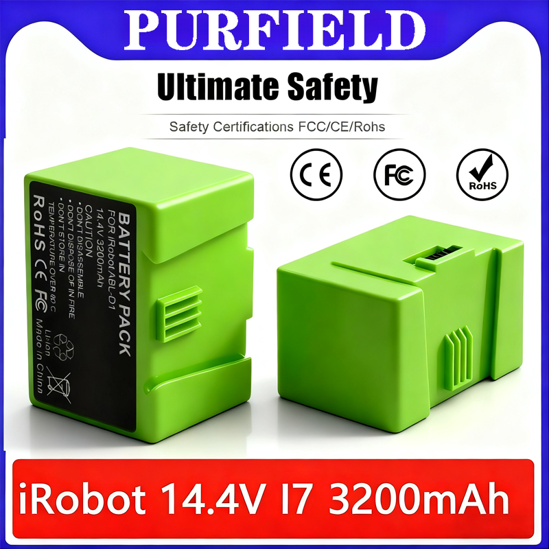 4S Lipo Battery 14.8V 6000Mah - PURFIELD 14.4V 5000MAH Authentic Replacement Parts