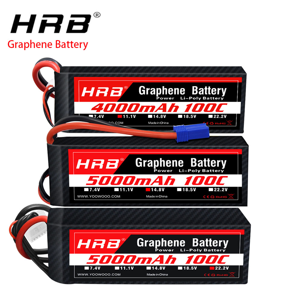 HRB Graphene Battery 2S 3S 4S  - đánh giá và giá 6S Lipo Battery 22.2V 5000Mah