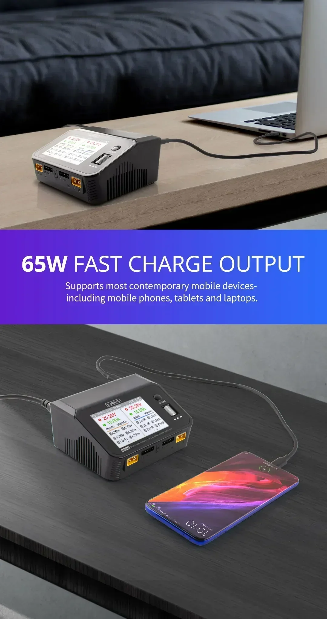 ToolkitRC M6DAC Smart Balance  - đánh giá và giá Toolkitrc M6Dac Smart Charger