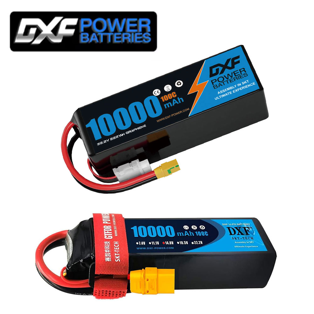 DXF Lipo Battery 6S 22.2V 100C - đánh giá và giá 6S Lipo Battery 22.2V 5000Mah