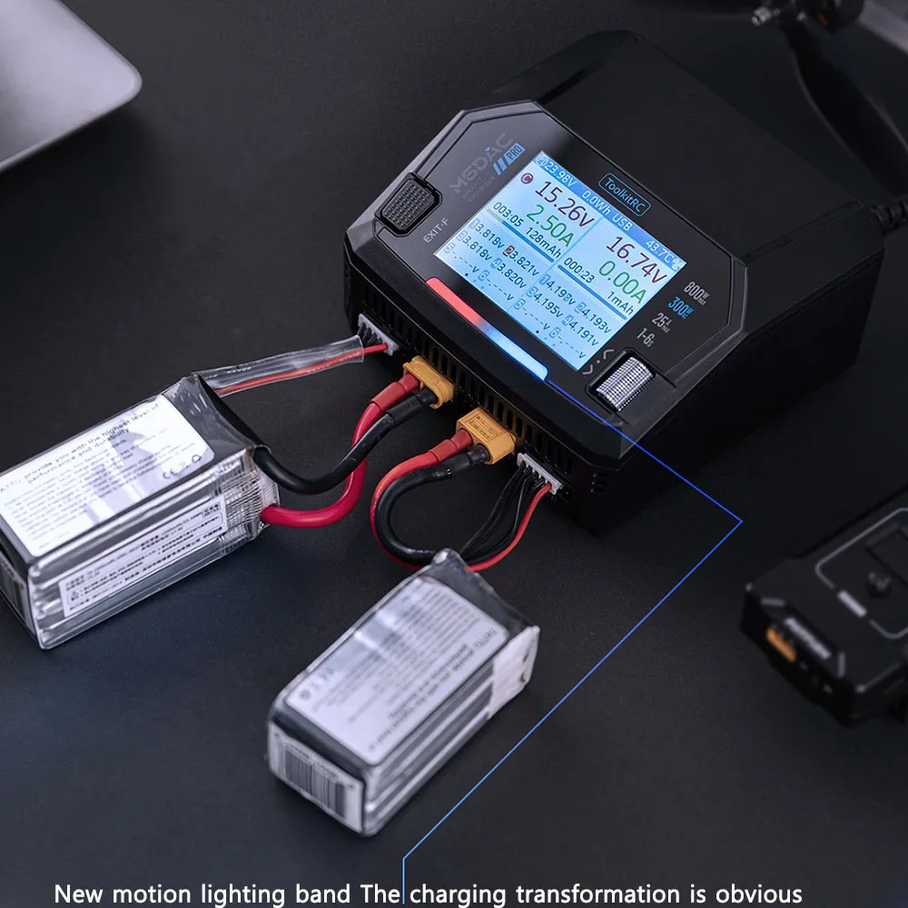 ToolkitRC M6DAC PRO V2 Dual Ch - đánh giá và giá Toolkitrc M6Dac Smart Charger