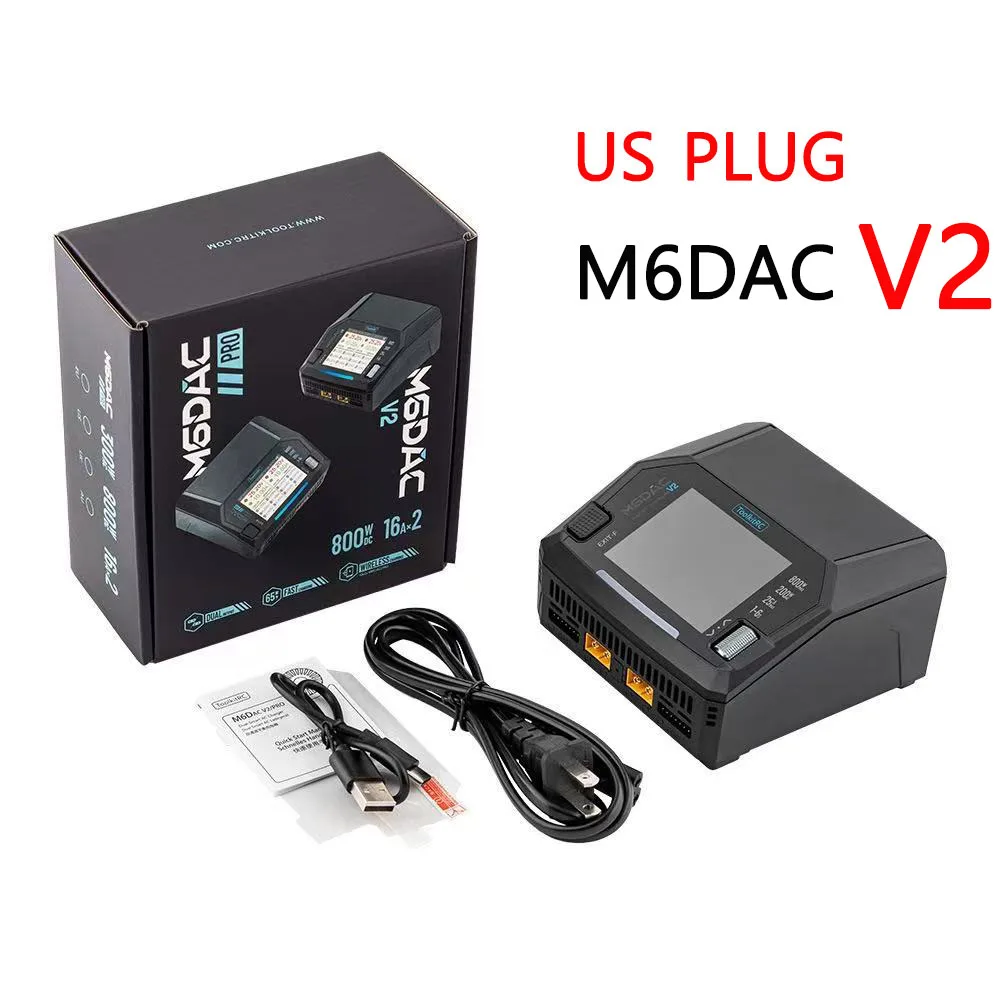 ToolkitRC M6DAC PRO V2 Dual Ch - đánh giá và giá Toolkitrc M6Dac Smart Charger